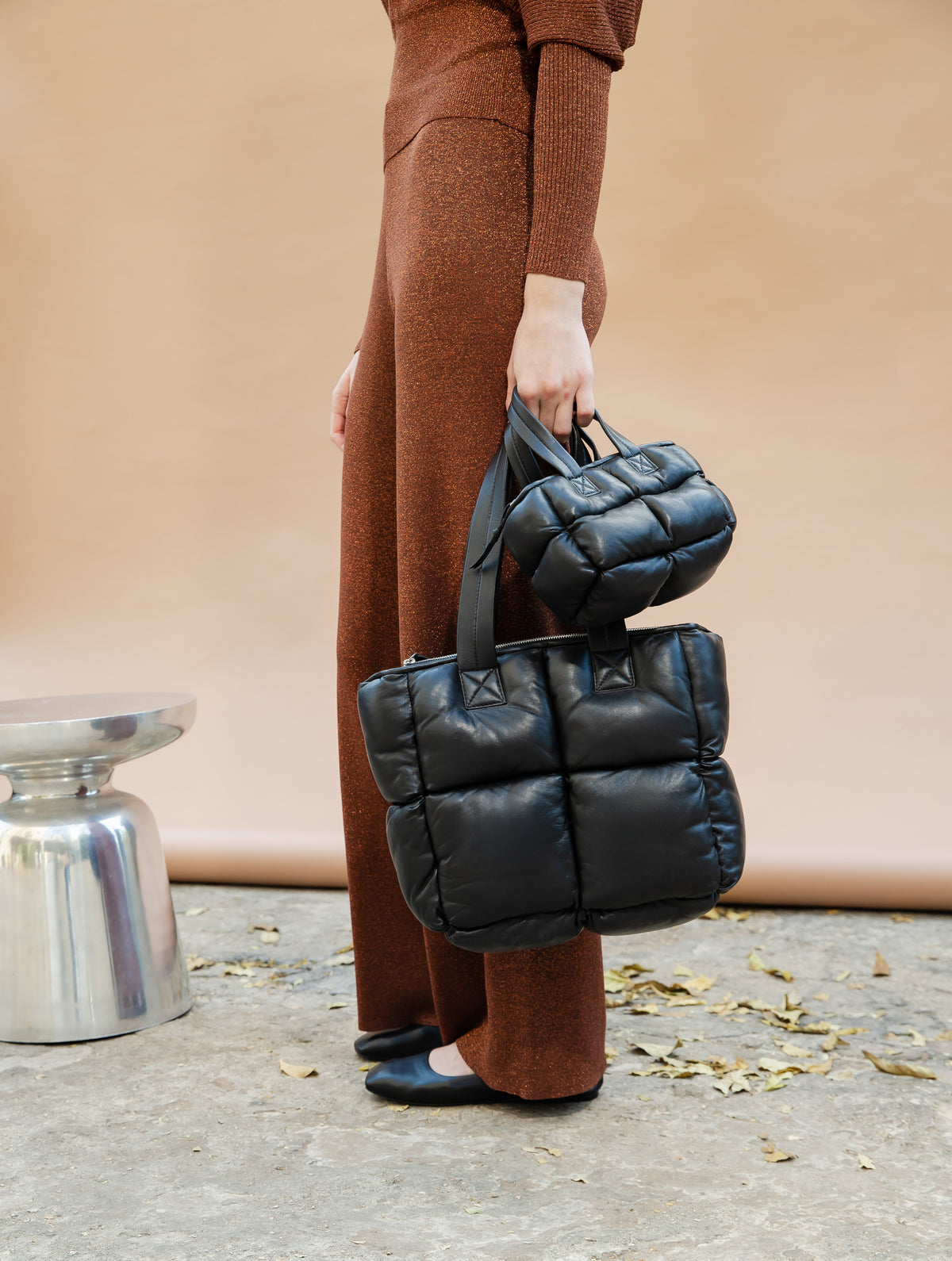 Puffer Tote Bag - Mini