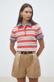 Basil Plain pleated shorts
