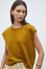 Plama Plain Sleeveless Jumper