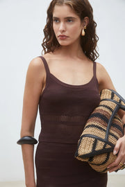 Psira Short Openwork Knit Top
