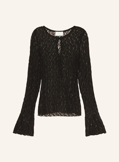 Lace Long Sleeved Top