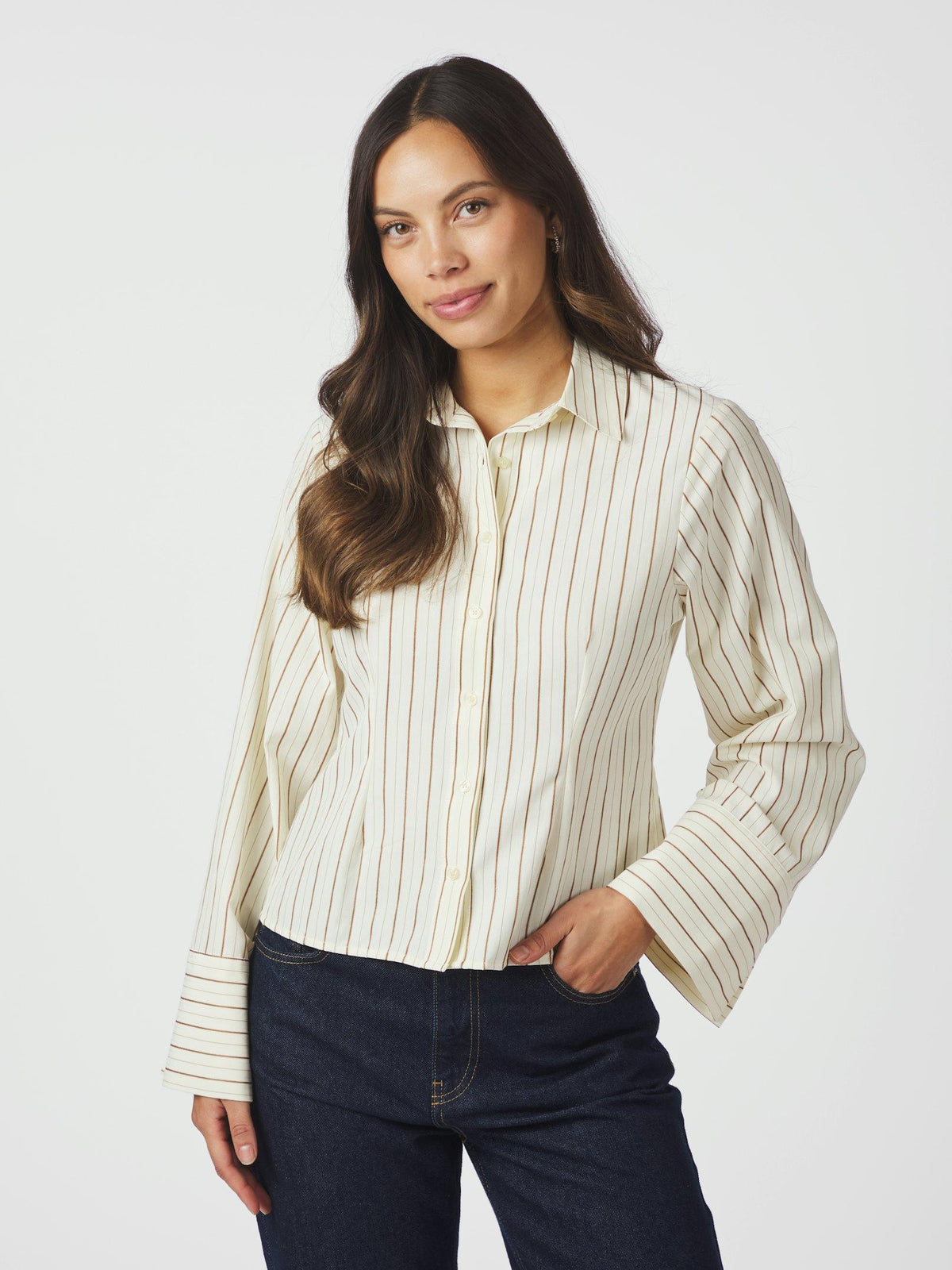 Striped Button Down shirt