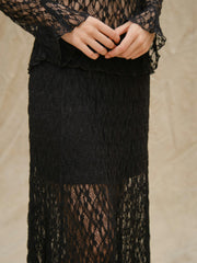 Lace Maxi Skirt