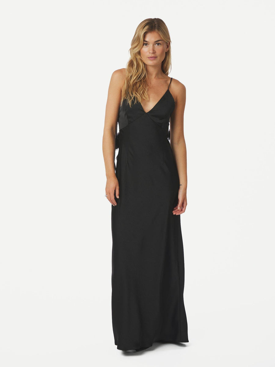 Open Back Maxi Dress