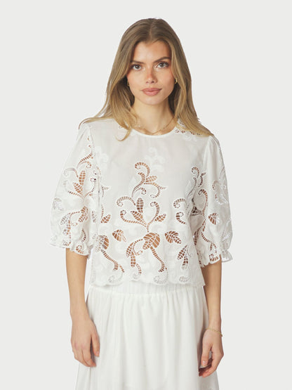Fia Embroidery Blouse