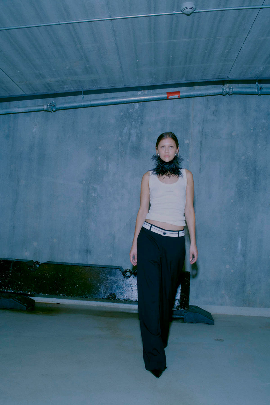 Copenhagen Muse Low Waist Pants with Belt