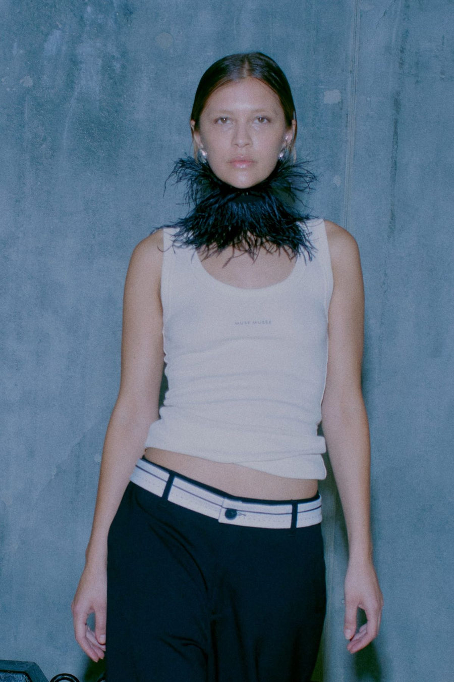 Copenhagen Muse Low Waist Pants with Belt