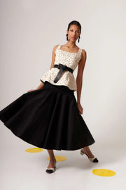 Coosy Mika Polka Dots Top