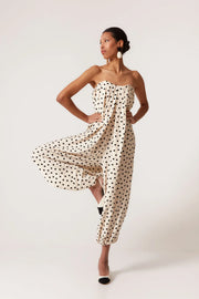 Coosy Polka Dots Jumpsuit