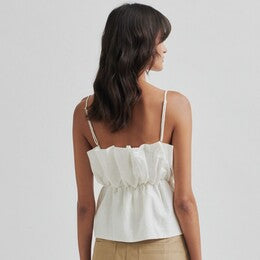 Thin Stappy White Top