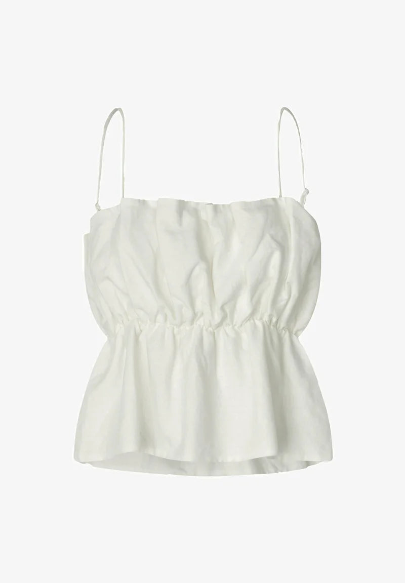 Thin Stappy White Top