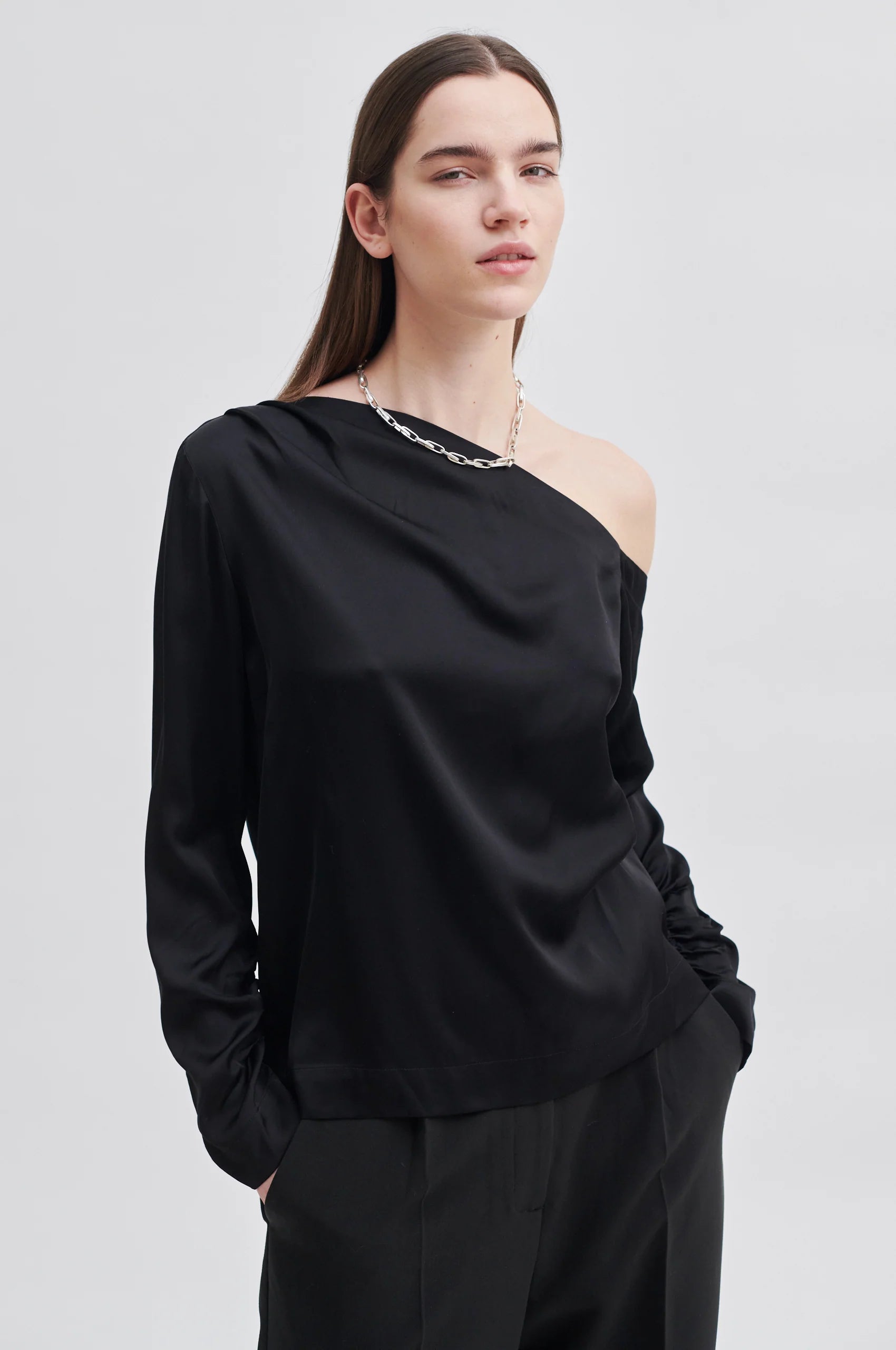 One Shoulder Blouse