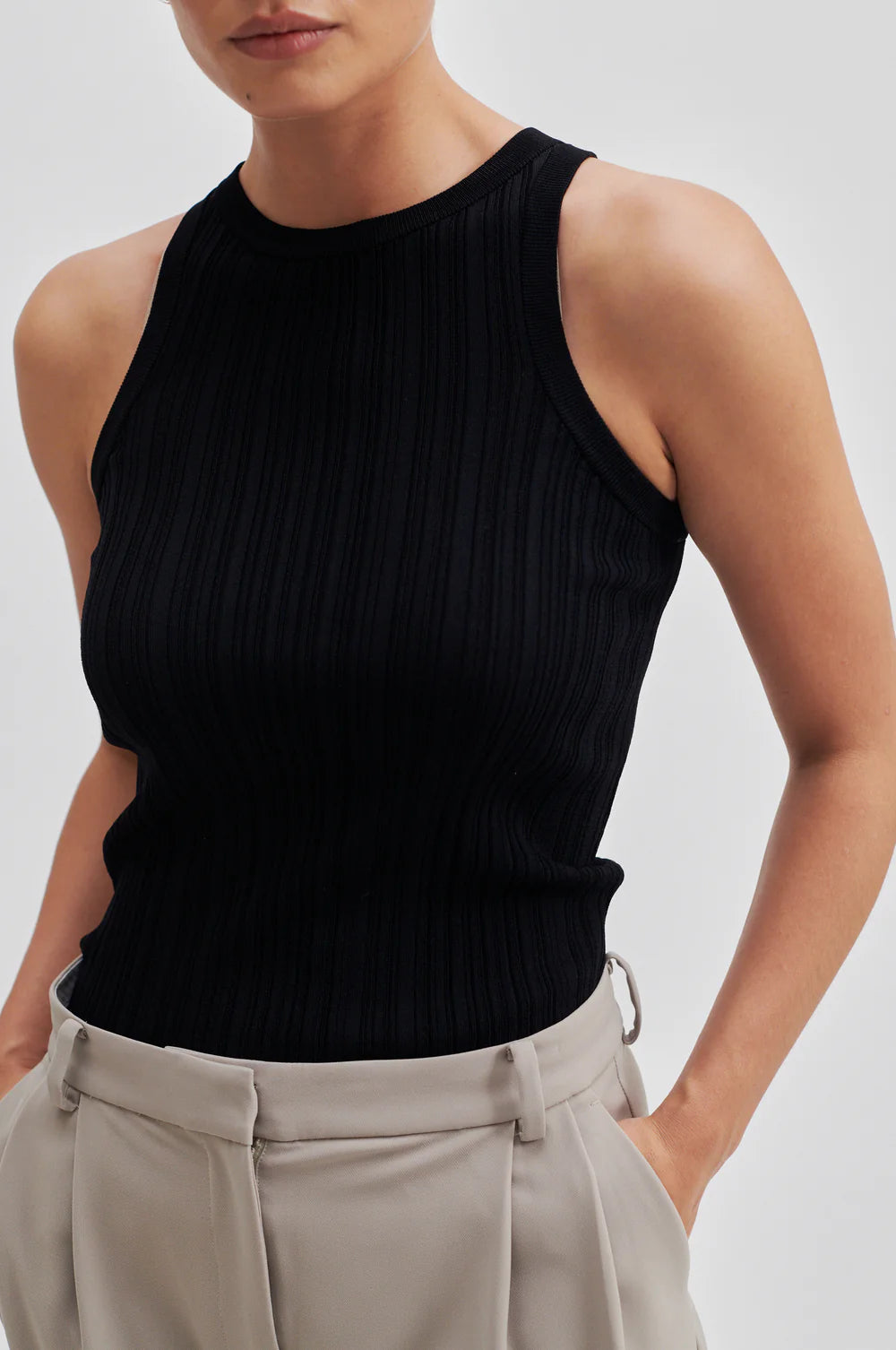 Second Female Balima Knit Tank Top