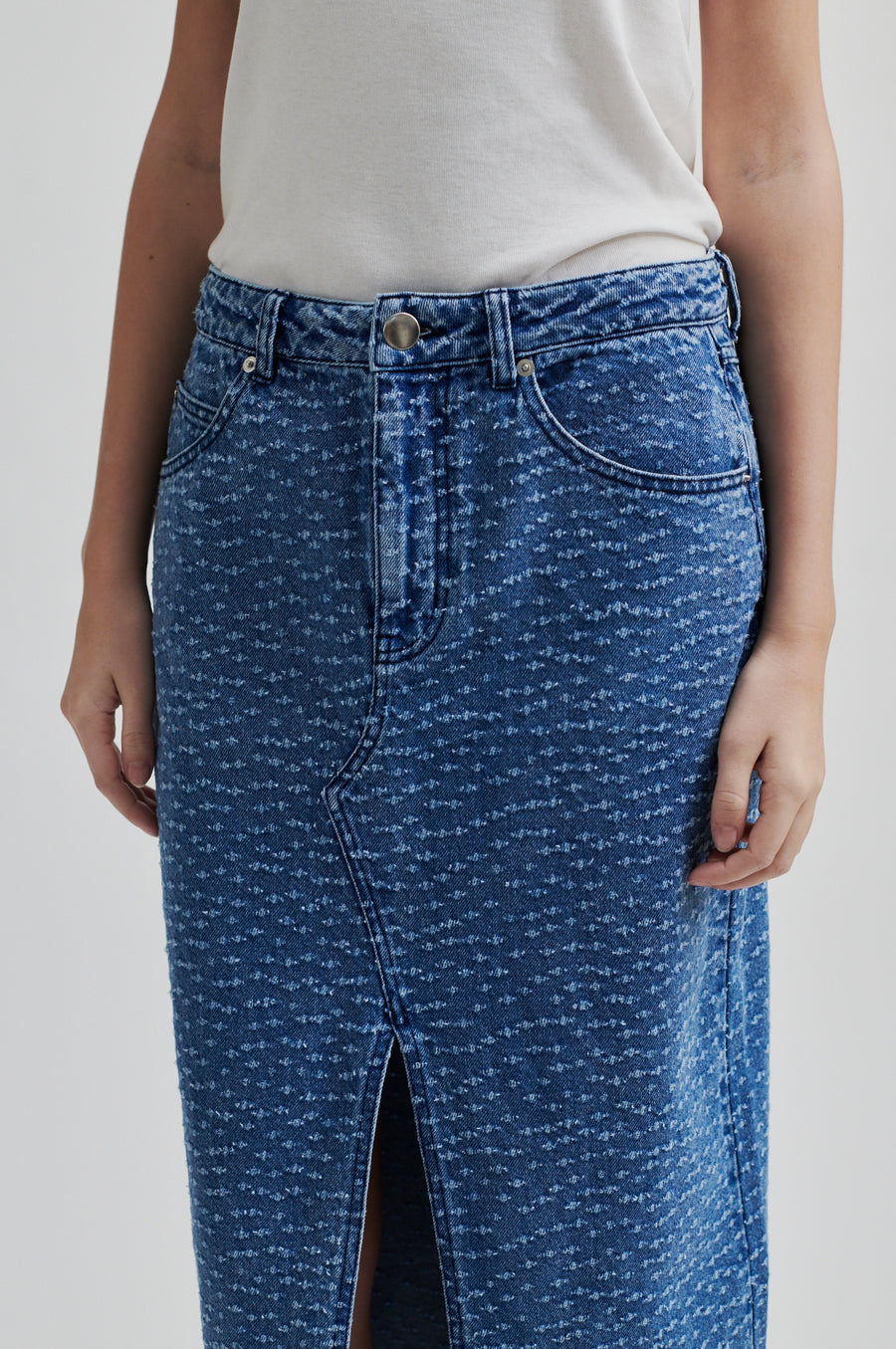 Second Female Angola Denim Skirt