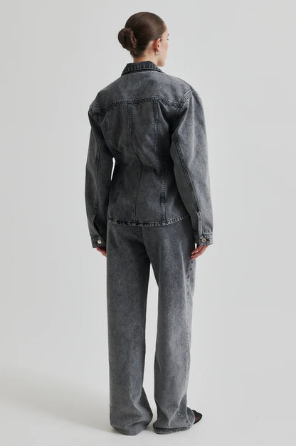 Grey Denim Jeans and Denim Set