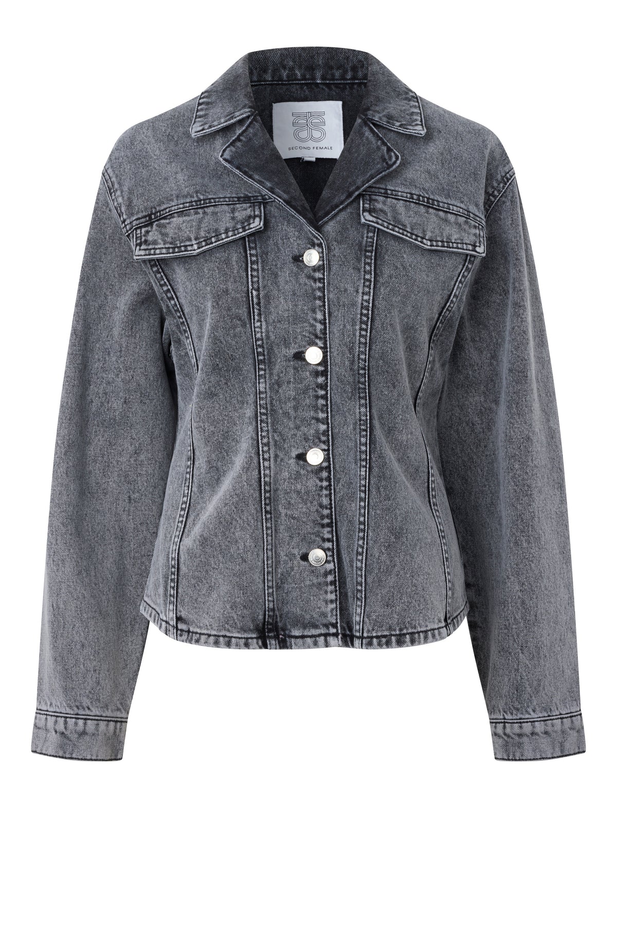 Grey Denim Jeans and Denim Set