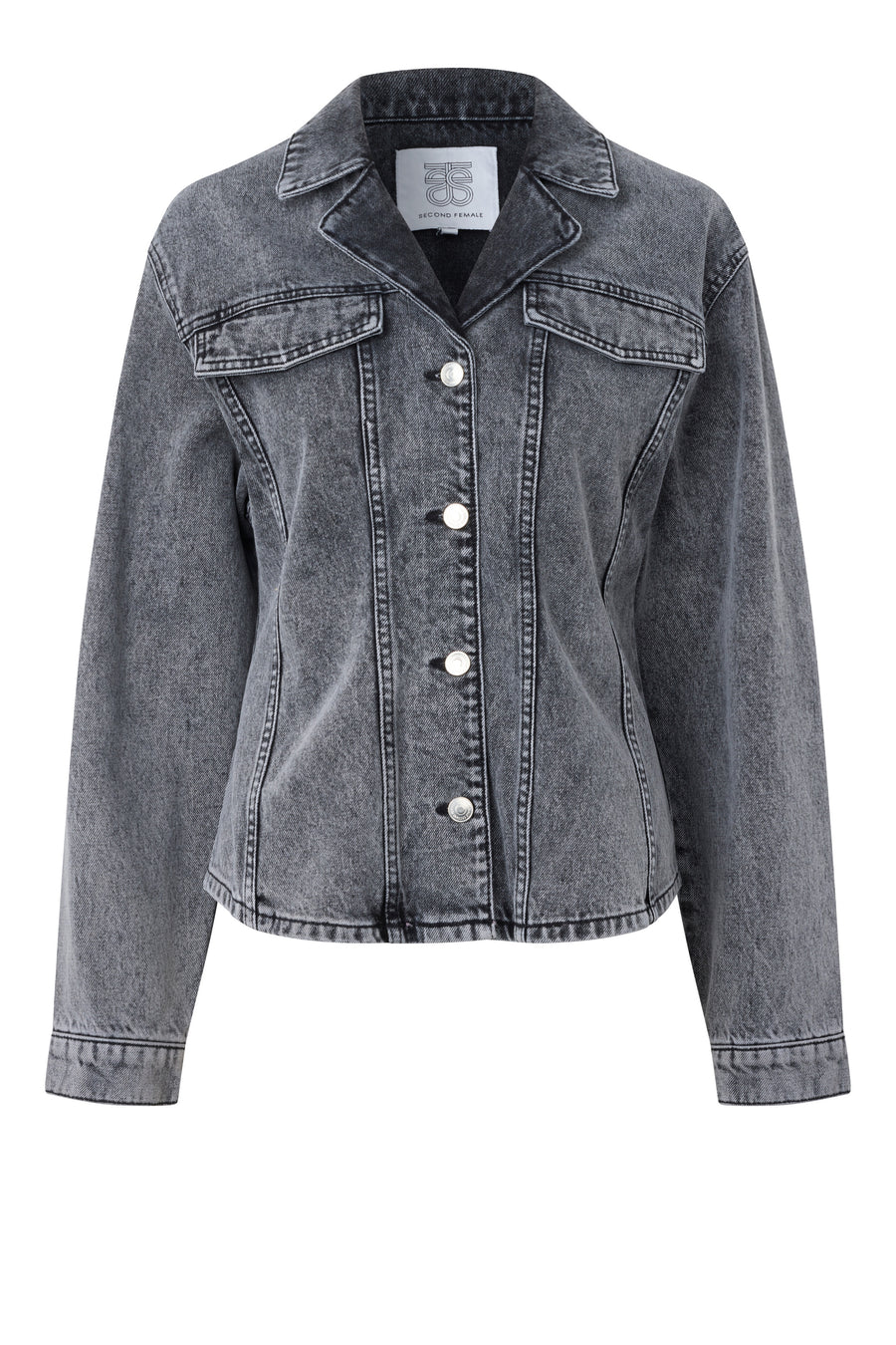 Grey Denim Jeans and Denim Set