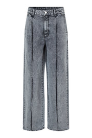 Grey Denim Jeans and Denim Set