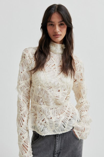 Semi Sheer Top
