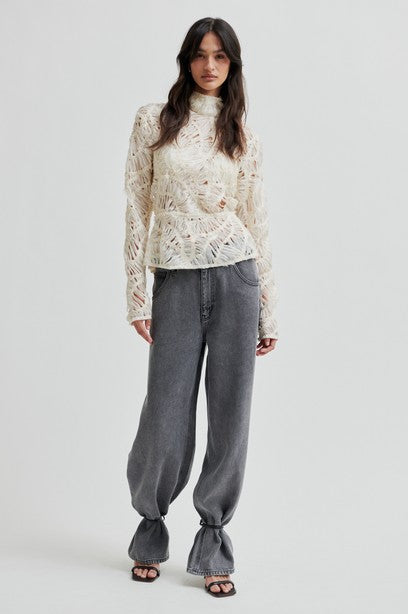 Semi Sheer Top