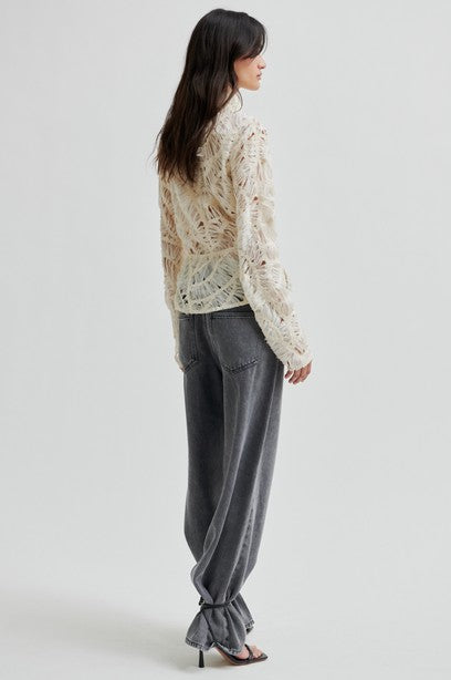 Semi Sheer Top