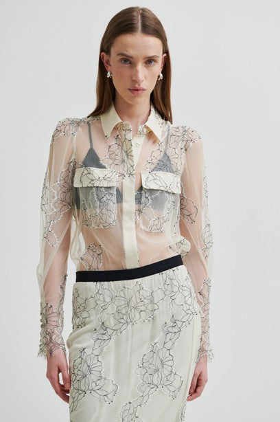 Sheer Lace Set