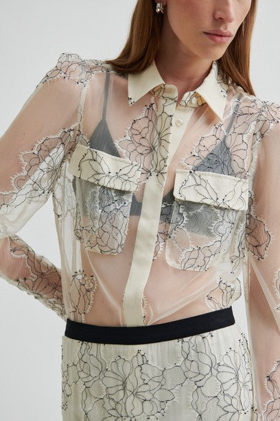 Sheer Lace Set
