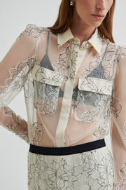 Sheer Lace Set