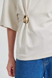Enora Brooch Tee