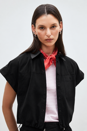 Lorena Short button-down blouse