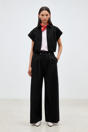Lorena Short button-down blouse