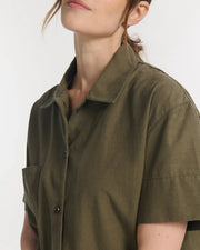 Short Sleeved Button Shirt
