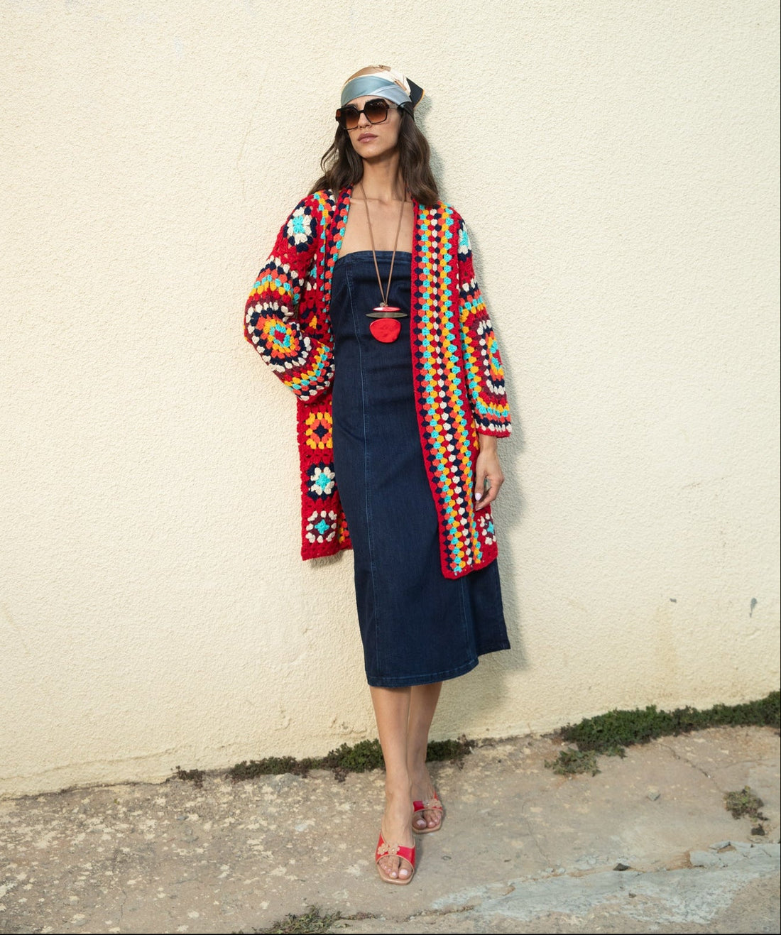 Crochet Knit Cardigan