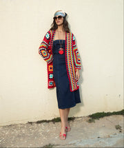 Crochet Knit Cardigan