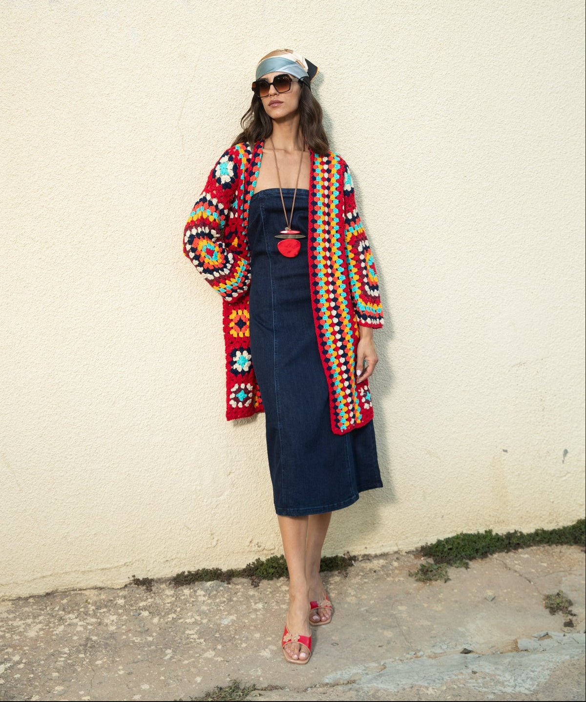 Crochet Knit Cardigan
