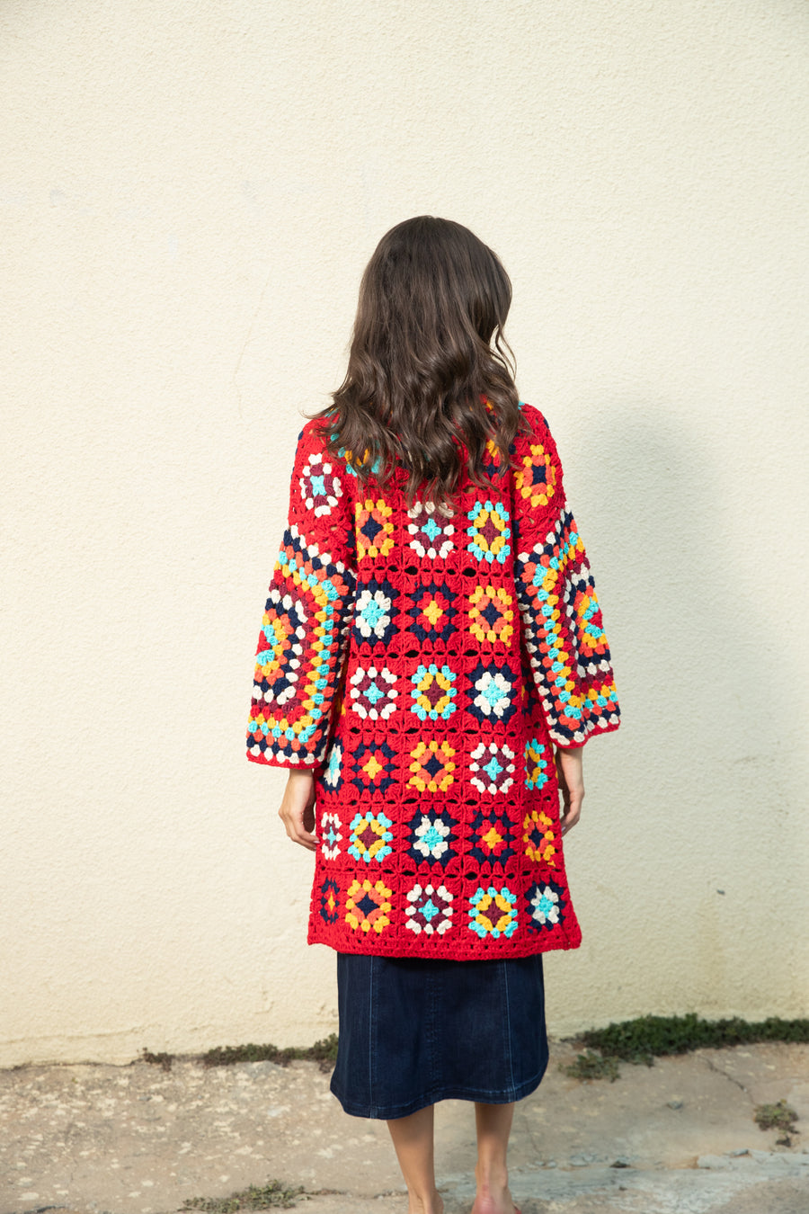 Crochet Knit Cardigan
