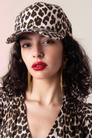 Leopard Print Baseball Cap