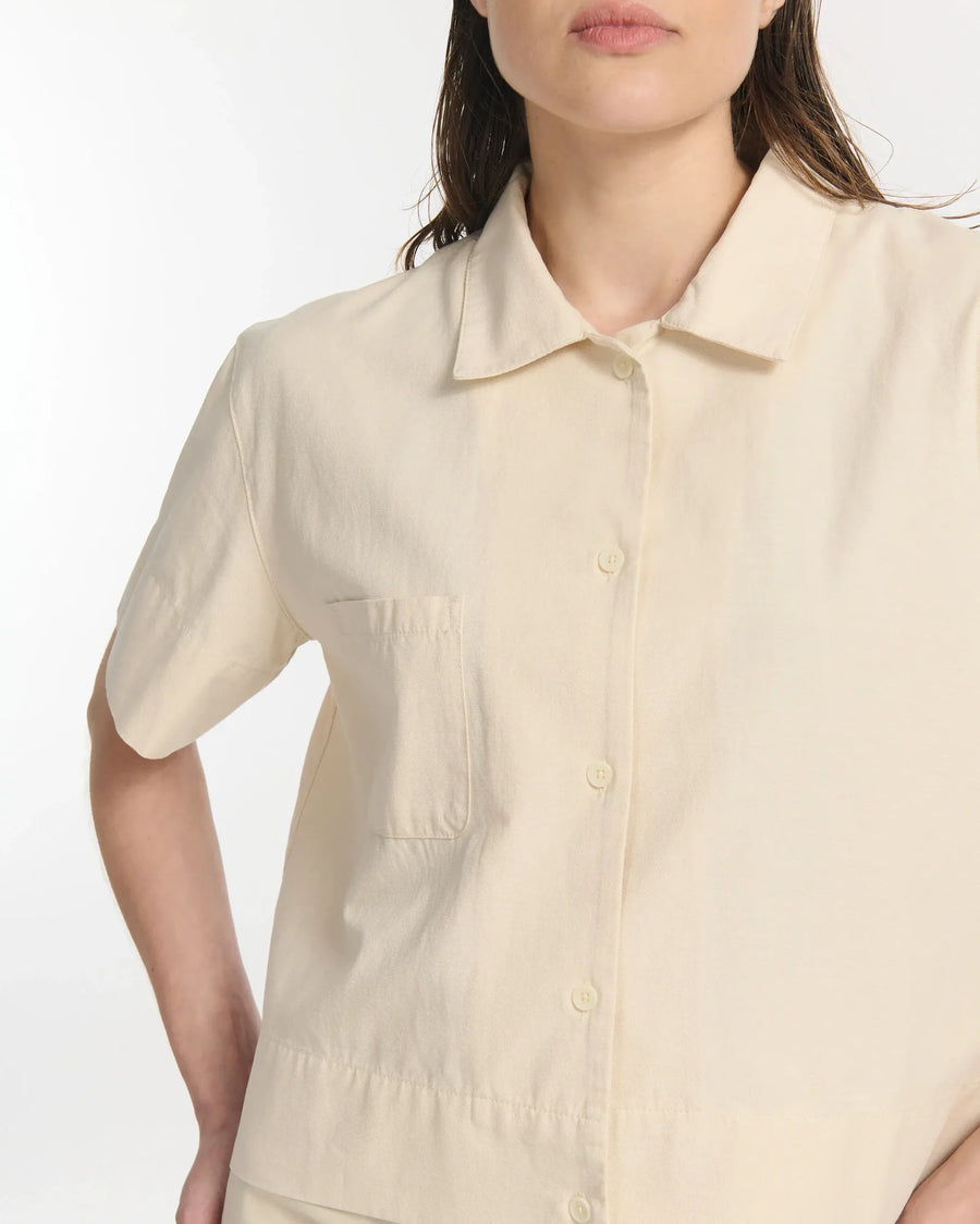 Short Sleeved Button Shirt