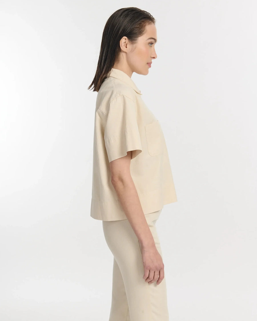 Short Sleeved Button Shirt