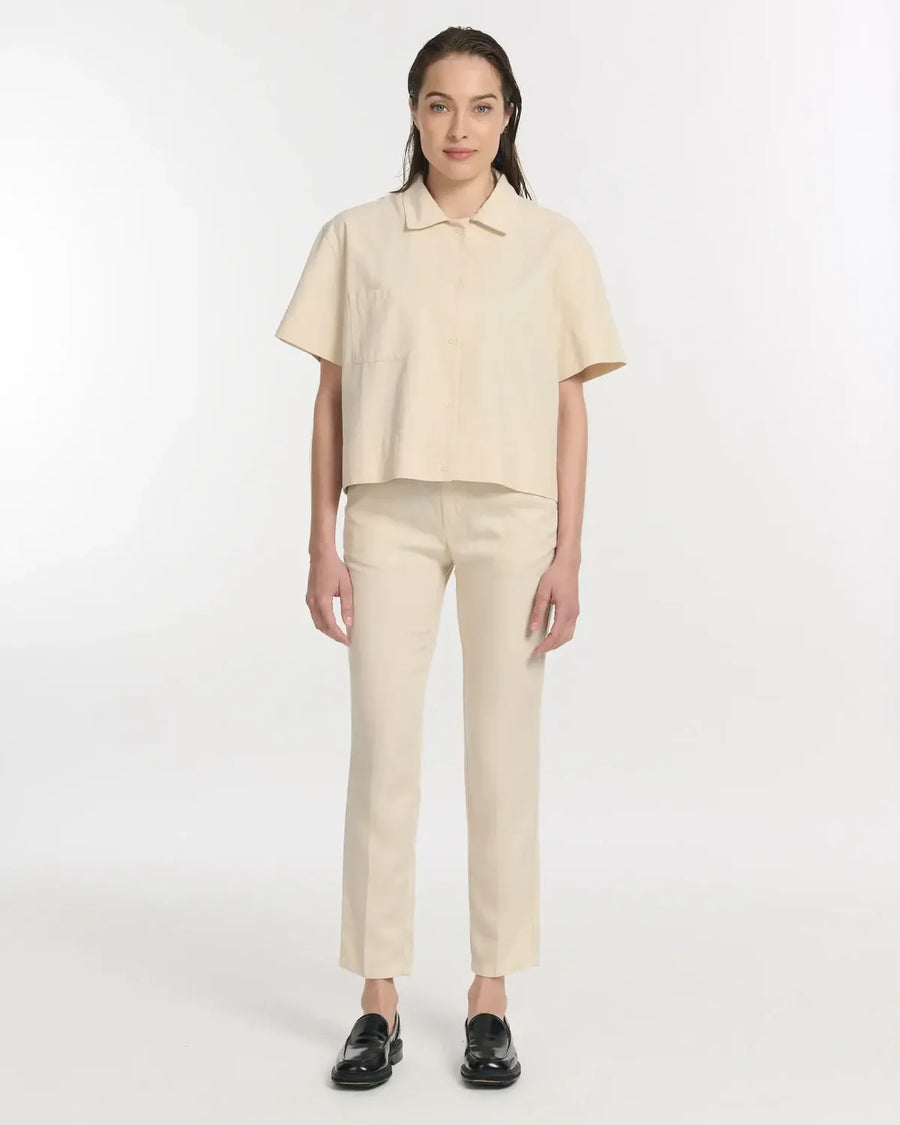 Short Sleeved Button Shirt