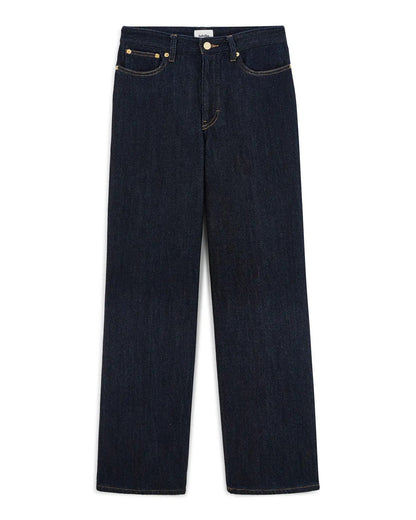 Straight Cut Denim Pants