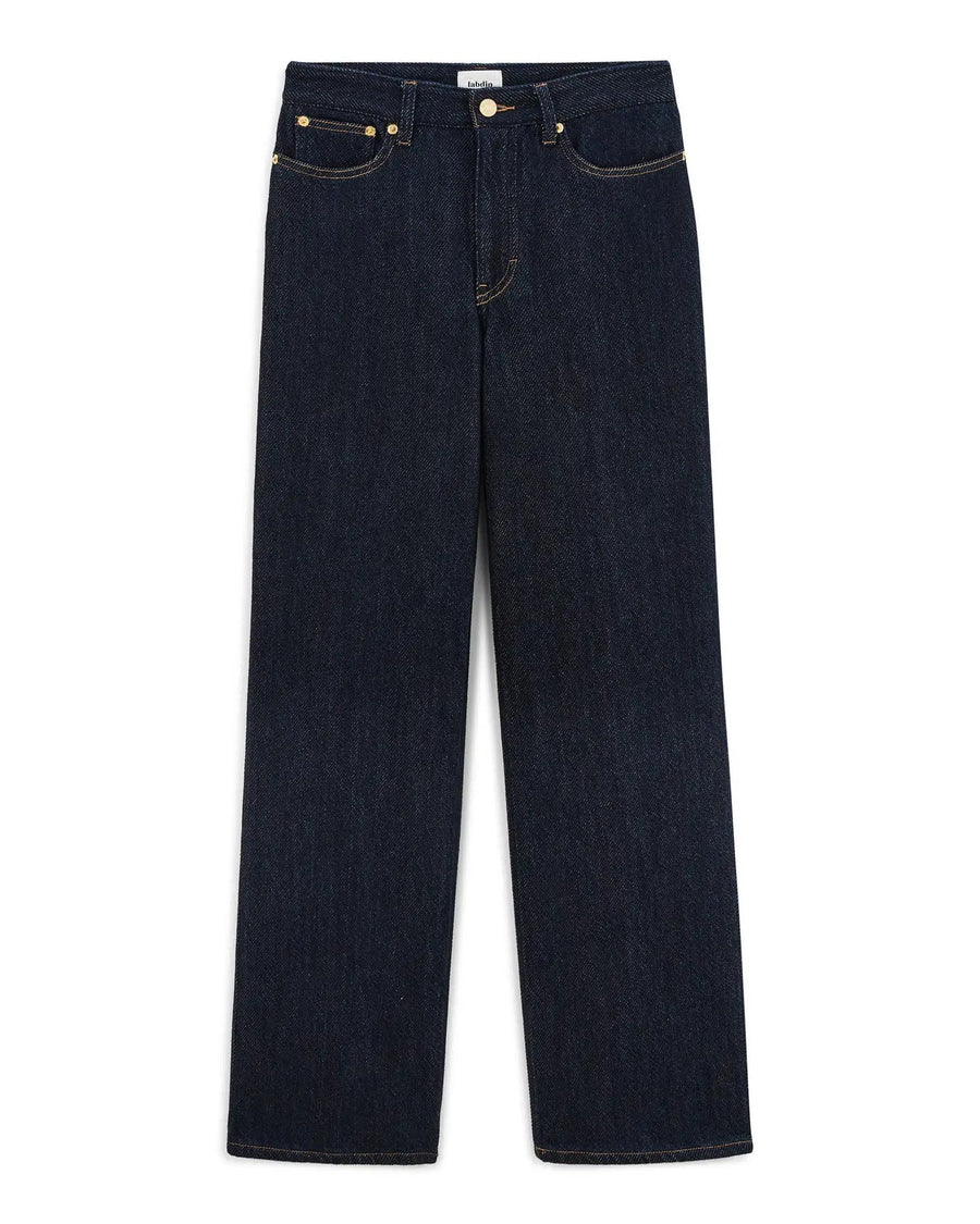 Straight Cut Denim Pants