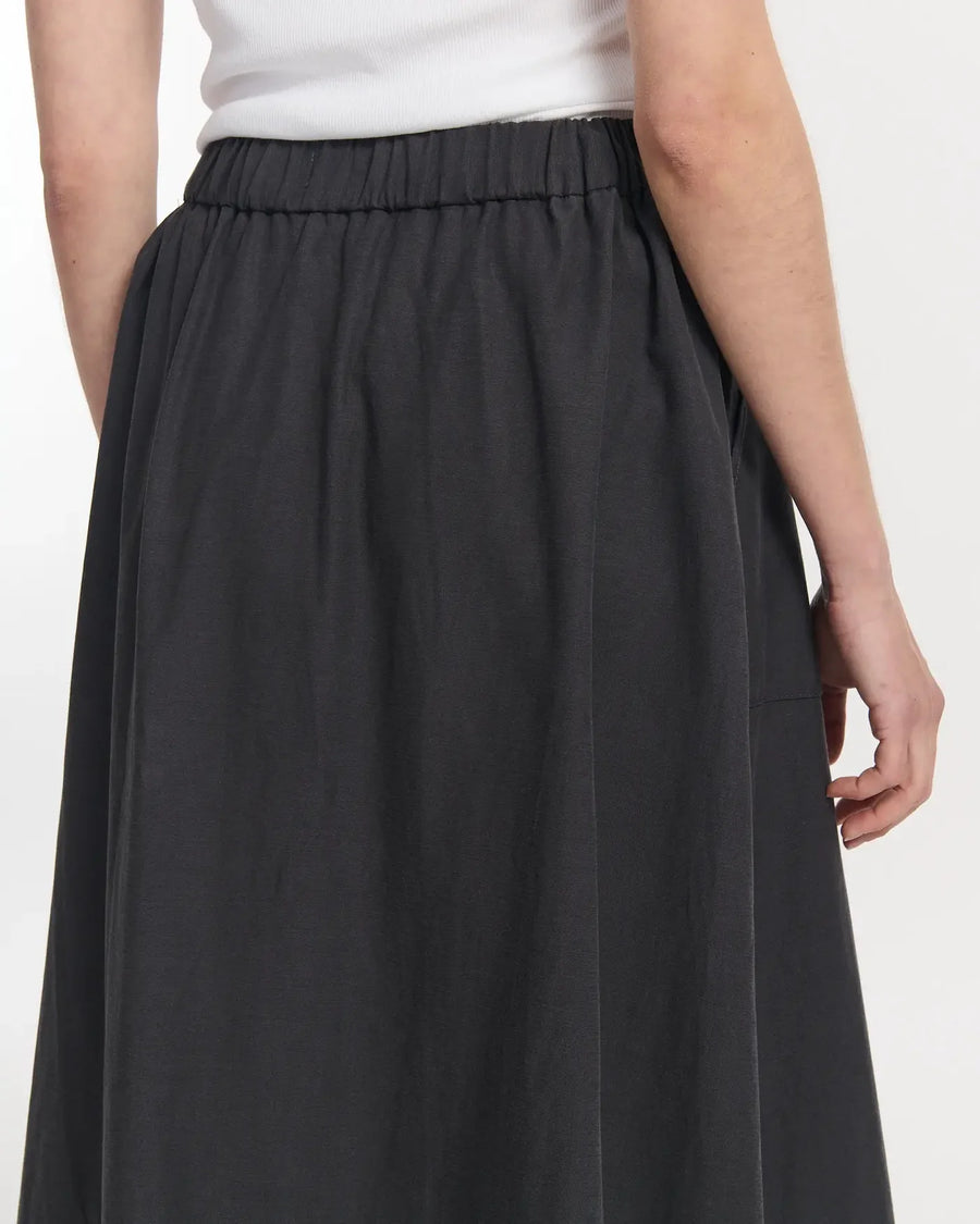Long Flared Skirt