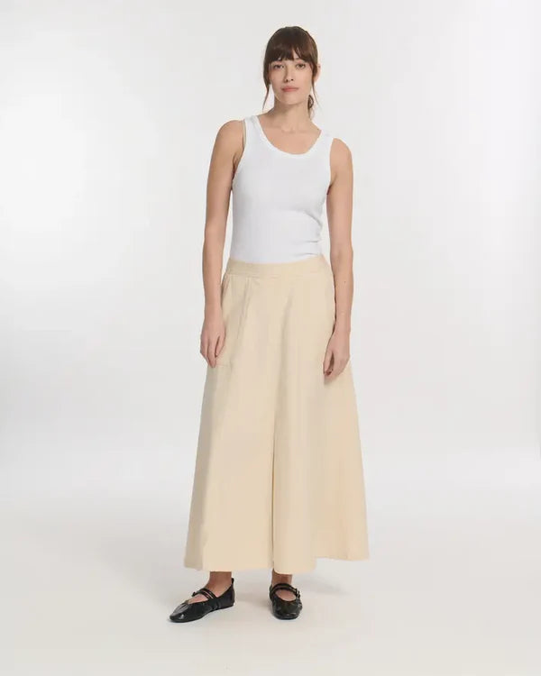 Long Flared Skirt