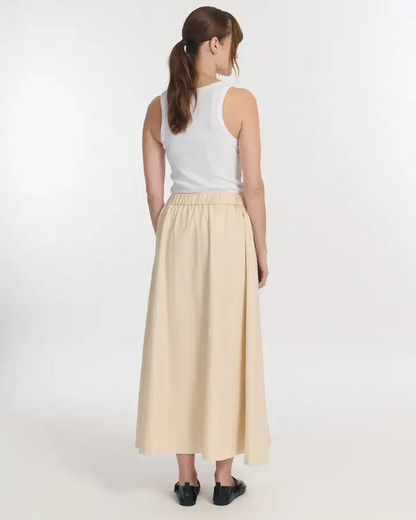 Long Flared Skirt