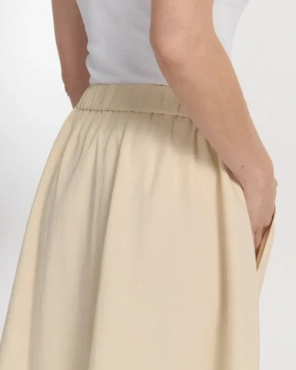 Long Flared Skirt