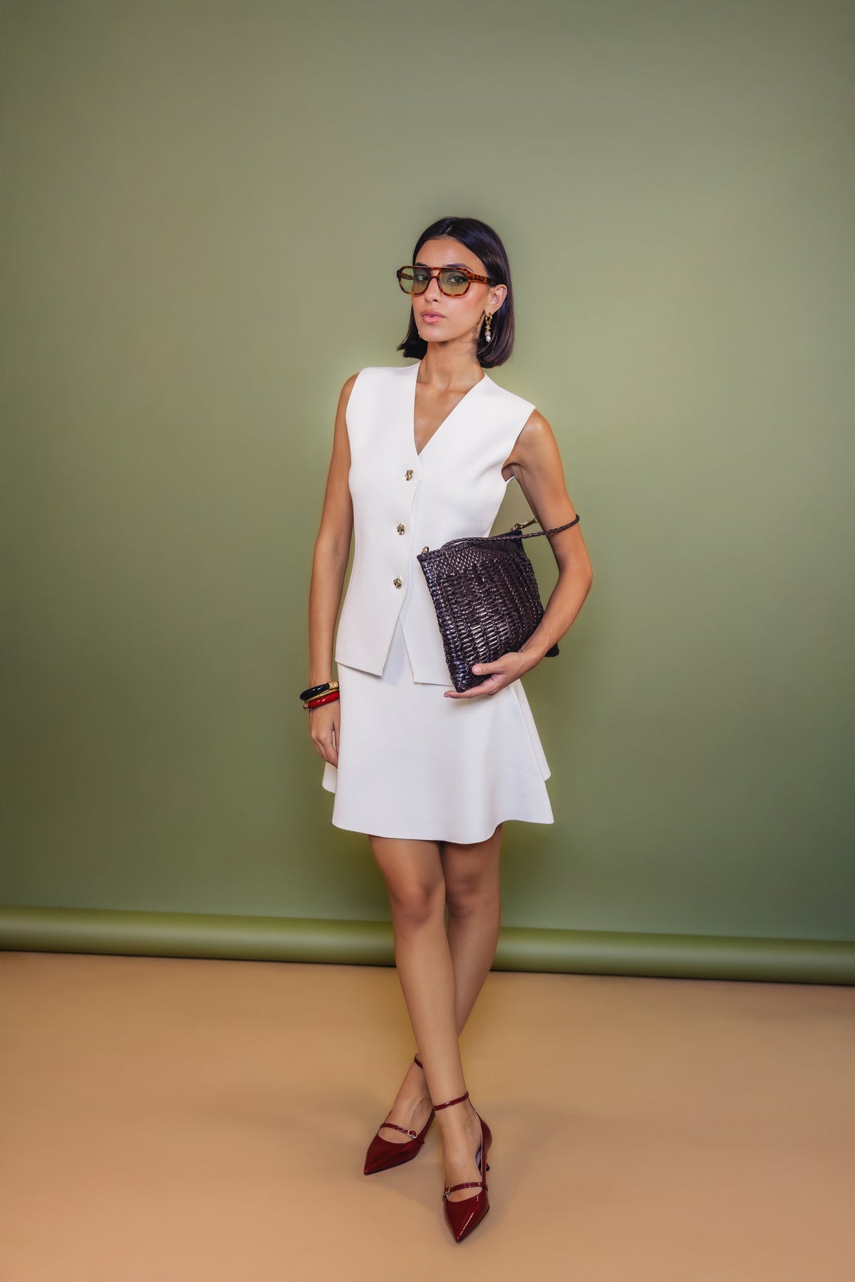 Knit Circle Skirt