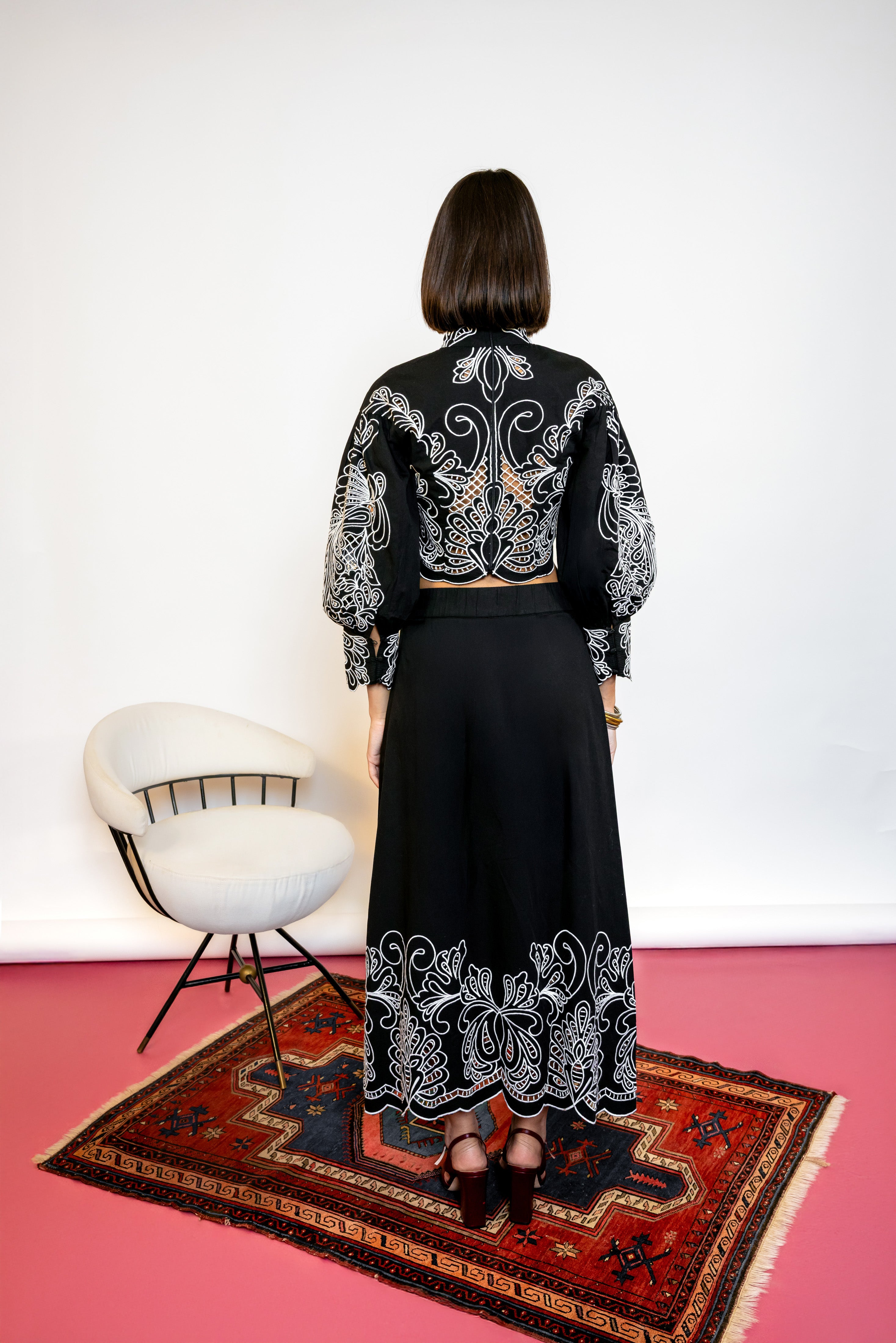 Skirt and Top Lace Set