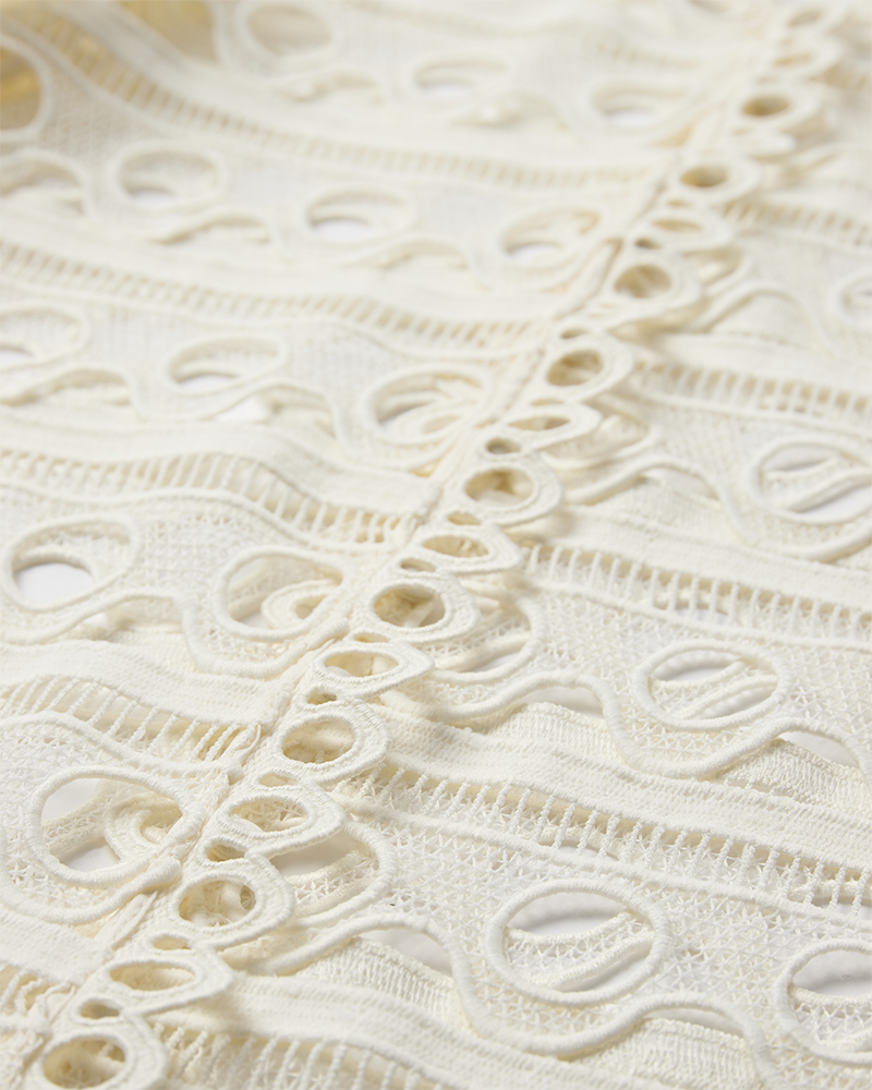 Copenhagen Muse Lace Short Sleeve Shirt