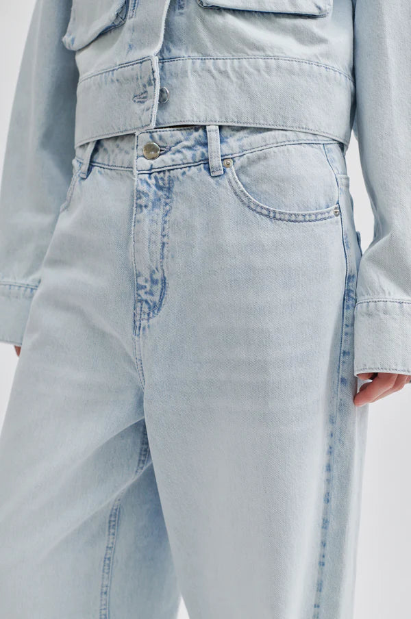 Second Female Fira Jeans in Light Blue Denim